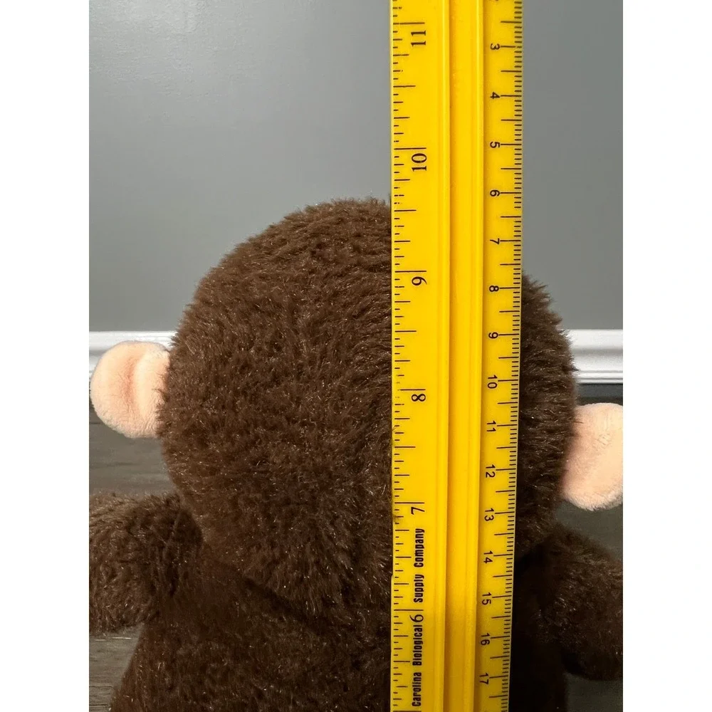Plush Monkey Stuffed Animal Brown Beige PlushRush‎ Kids Toy